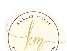 Tablet Screenshot of kelliemariephotography.com